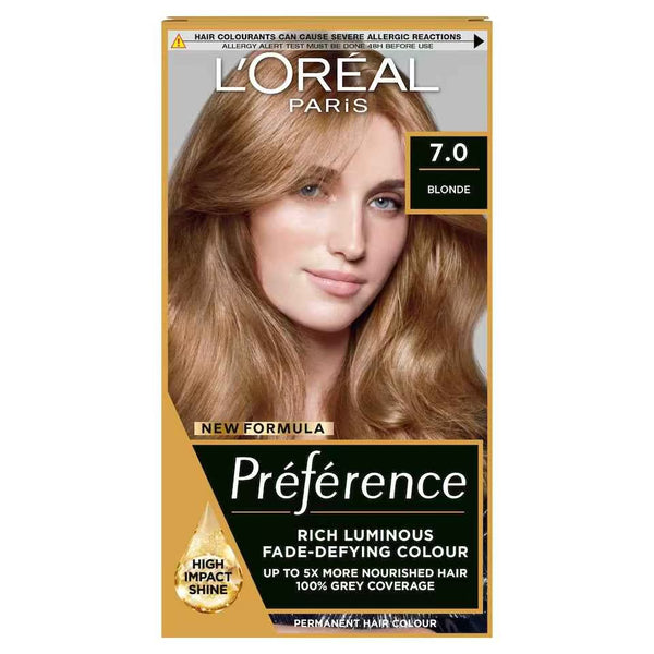 L’OREAL Paris preference Rich luminous fade defying colour - 7.0 BLONDE