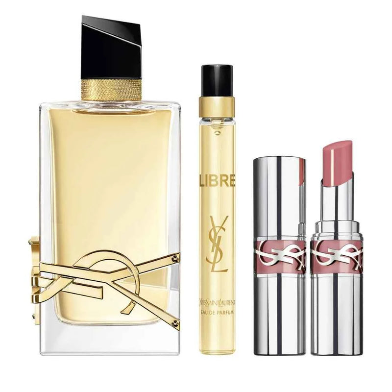 Yves Saint Laurent Libre Eau De Parfum & Lipstick Gift Set 90ml