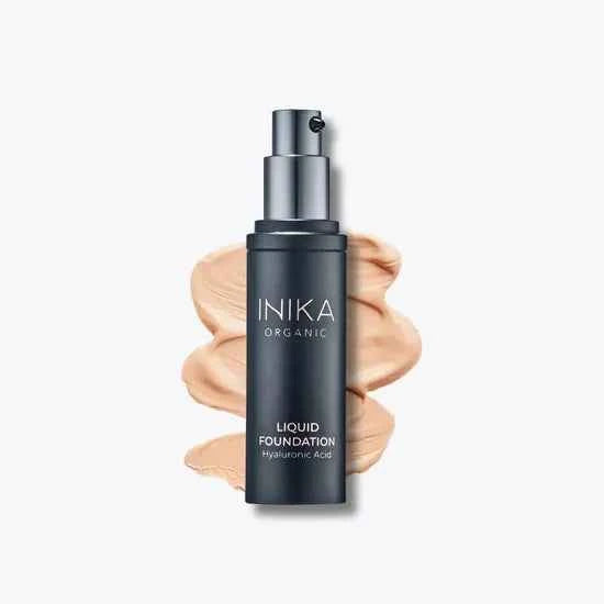 Inika Organic Liquid Foundation Hyaluronic acid Colour - Beige 30ML