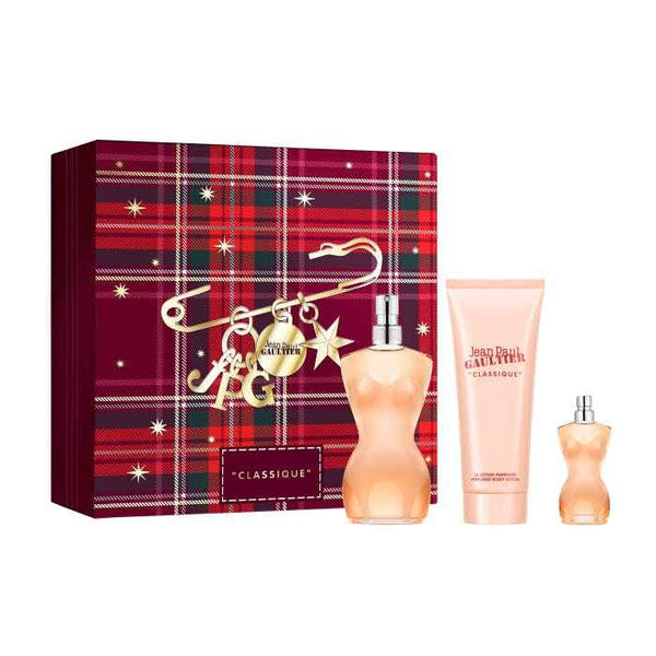 Jean Paul gaultier Classique Edt 50ml | 6ml | body lotion 75ml gift set