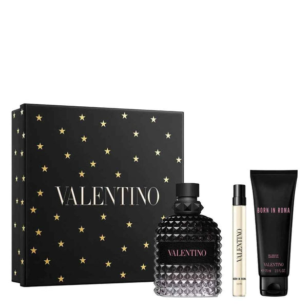 Valentino Born in Roma uomo edt 100ml | 10ml | shower gel 75ml gift set