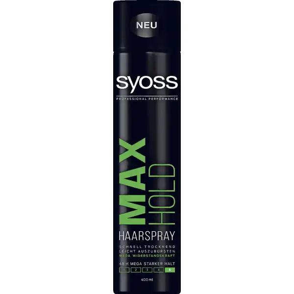Schwarzkopf Max hold 5/5 Hairspray 400ML