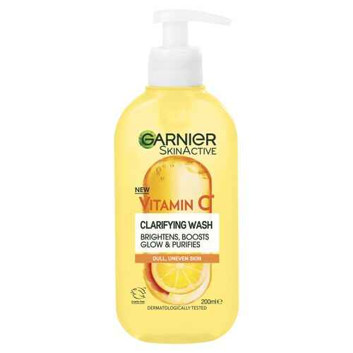 Garnier vitamin c clarifying wash 200ml